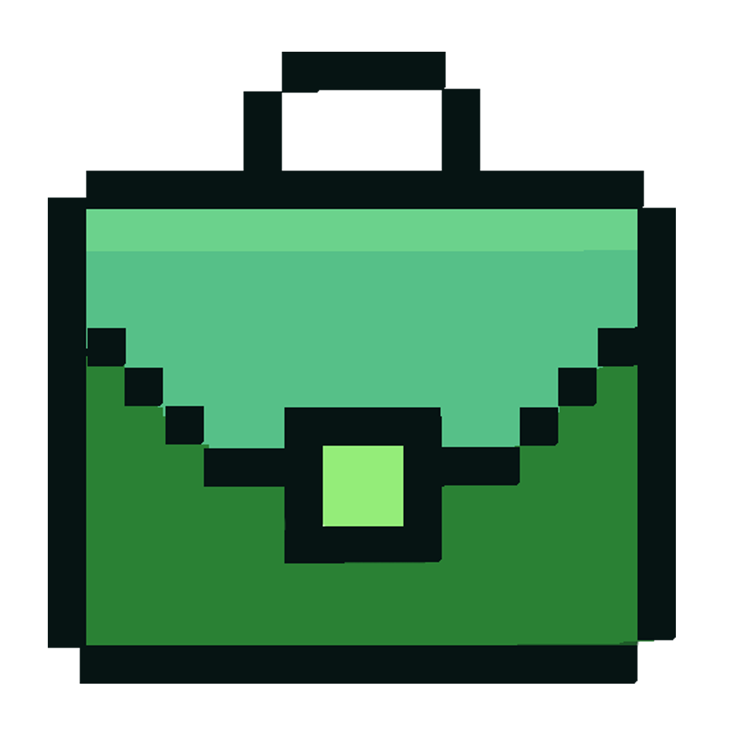 Pixelated Briefcase